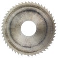 Old circular saw blade Royalty Free Stock Photo