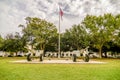 The old Citadel capus buildings in Charleston south carolina Royalty Free Stock Photo