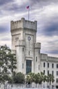 The old Citadel capus buildings in Charleston south carolina Royalty Free Stock Photo