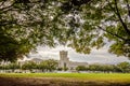 The old Citadel capus buildings in Charleston south carolina Royalty Free Stock Photo