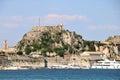 Old citadel in Corfu Town Greece Royalty Free Stock Photo