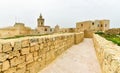 Ancient Citadel fortress Gozo island, Malta Royalty Free Stock Photo