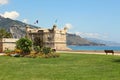 Old citadelle. Menton, France. Royalty Free Stock Photo