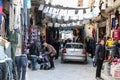 Old city of Aleppo in Syria after ISIS was defeated Royalty Free Stock Photo