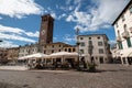 Bassano del Grappa old town, Vicenza, Italy