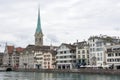 The old city center of Zurich