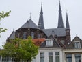 The city of delft in the netherlands