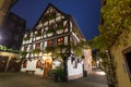 Old city fulda germany in the evening Royalty Free Stock Photo