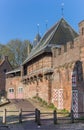 Old city gate Koppelpoort in Amersfoort Royalty Free Stock Photo