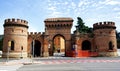 The old city gate of Saragozza in Bologna Porta Saragozza. Bologna, Emilia Romagna, Italy Royalty Free Stock Photo