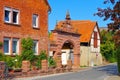 Old city gate in Tauberbischofsheim, Germany