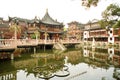 The Old City God's Temple in Shanghai Royalty Free Stock Photo