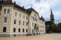 Old city government building Vaduz, Liechtenstein Royalty Free Stock Photo