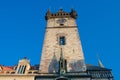 Old City Hall Clock Tower, Prague, Bohemia Royalty Free Stock Photo