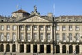 Old city hall and tourists in Santiago de Compostela