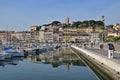 Old city and harbor in Cannes, French Riviera, South of France