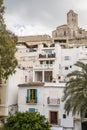 Old city of Ibiza - Eivissa. Spain, Balearic islands Royalty Free Stock Photo