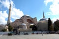 Istanbul old historical town Turkey ancient architecture Hagia Sophia mosque religion building Royalty Free Stock Photo