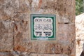 Old city of Jerusalem during the corana virus pandemic Royalty Free Stock Photo