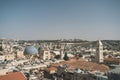 Old City Jerusalem, view on roofs of Jerusalem
