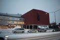 The old city in Kiruna, Norrbotten in Swedish Lapland. Photographed 17 October, 2023. Royalty Free Stock Photo