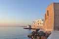 The old city of Monopoli, Italy