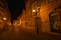 Old City at Night - GyÃâr Royalty Free Stock Photo