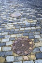 Old city pavement