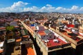 Old city from Santa Maria del mar - Barcelona Royalty Free Stock Photo