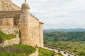 Old city in Spain Morella Royalty Free Stock Photo