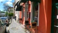 Old city view, historical street, Uzhhorod,Transcarpathia