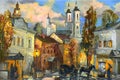 The old city of Vitebsk Royalty Free Stock Photo