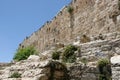 Old City Wall of Jerusalem, Israel Royalty Free Stock Photo