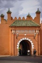 Old city walls. Bab El Arhdar. Marrakesh . Morocco Royalty Free Stock Photo