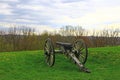 Old civil war canon at Gettysburg