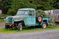 An old classic abandoned pick up truck Royalty Free Stock Photo