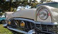 Old classic american car detail Royalty Free Stock Photo