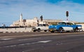 Old classic american car in Havana Royalty Free Stock Photo