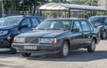 Old classic big Volvo 940 Polar parked