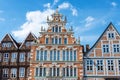 Old classic building in Hansestadt Stade, Lower Saxony, Germany