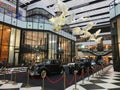 old classic cars are displayed at River City Bangkok under named `A journey down memory lane`.