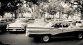 Old classic cars in Havana, Cuba Royalty Free Stock Photo