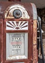 Old classic gas pump Royalty Free Stock Photo