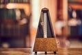 Old Classic Metronome Royalty Free Stock Photo