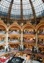 Old (classic) part of Galleries Lafayette Royalty Free Stock Photo