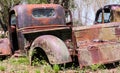 Old Classic Pickup Truck, Junkyard Royalty Free Stock Photo