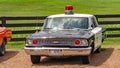 Old classic police car at Leipers Fork in Tennessee - LEIPERS FORK, USA - JUNE 18, 2019