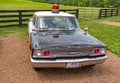 Old classic police car at Leipers Fork in Tennessee - LEIPERS FORK, USA - JUNE 18, 2019