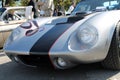 Old classic race car closeup Royalty Free Stock Photo