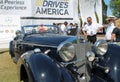 Old classy german cabriolet